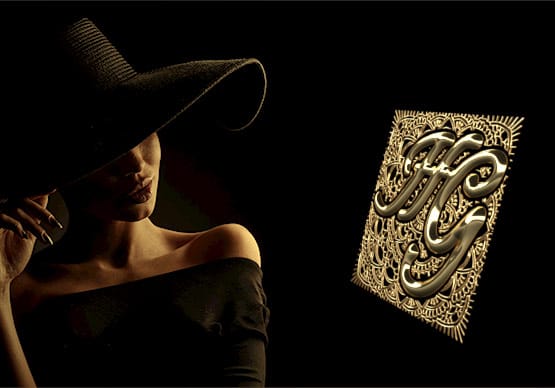 zlocenie 3D efekt druk pozlacanie