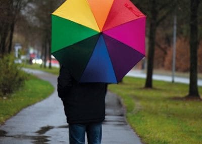 Parasol automatyczny SARAJEVO z własnym nadrukiem