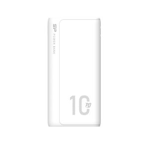 POWER BANK QP15 10000 MAH SILICON POWER - z logo z własnym nadrukiem, kolor biały