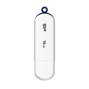 PENDRIVE B32, 16GB 3.2 SILICON POWER - z logo z własnym nadrukiem, kolor biały