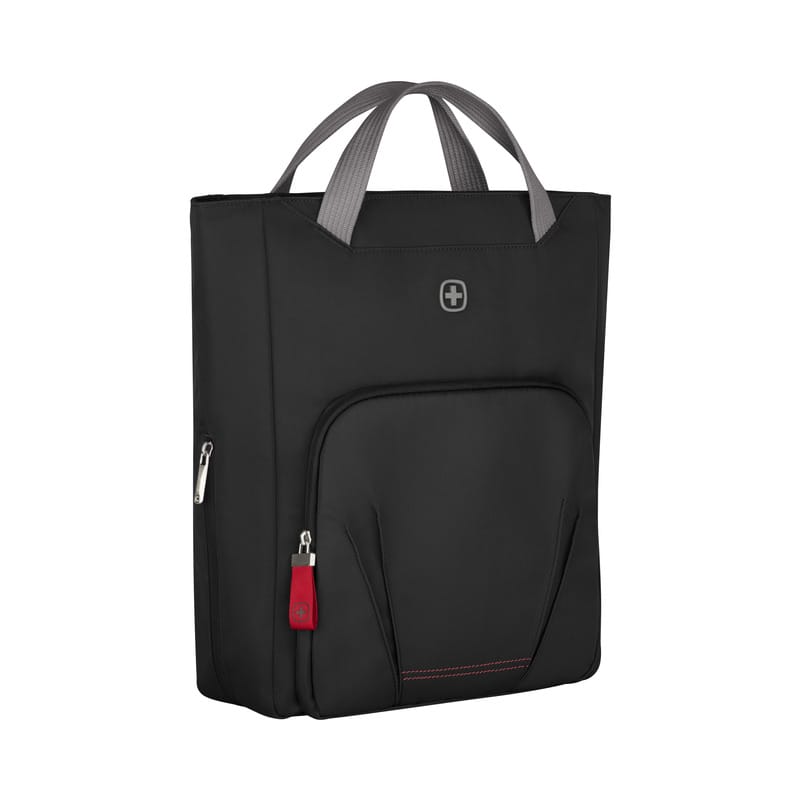 Plecak na laptopa Motion Vertical Tote 15,6'' Wenger - z logo z własnym nadrukiem, kolor czarny