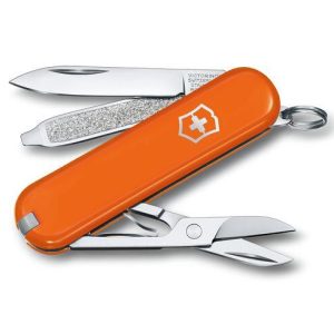 Scyzoryk Classic SD Victorinox - z logo z własnym nadrukiem, kolor pomarańczowy