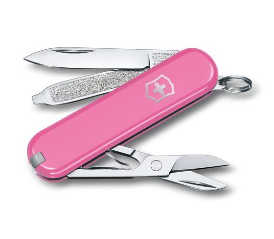 Scyzoryk Classic SD Victorinox - z logo z własnym nadrukiem, kolor różowy
