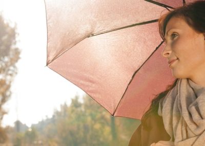 Parasol manualny LILLE z własnym nadrukiem