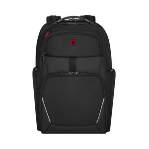 Plecak na laptopa Meteor 17'' Wenger - z logo z własnym nadrukiem, kolor czarny