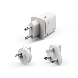 Ładowarka sieciowa QM16 SILICON POWER - z logo z własnym nadrukiem, kolor biały