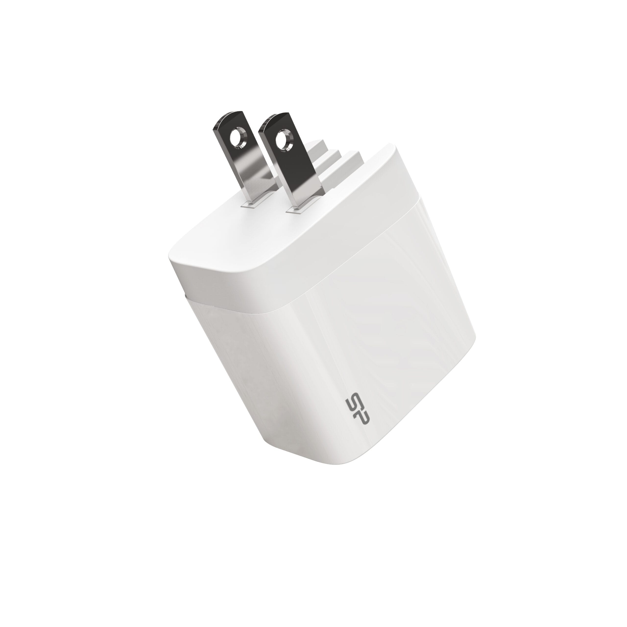 Ładowarka sieciowa QM16 SILICON POWER - z logo z własnym nadrukiem, kolor biały