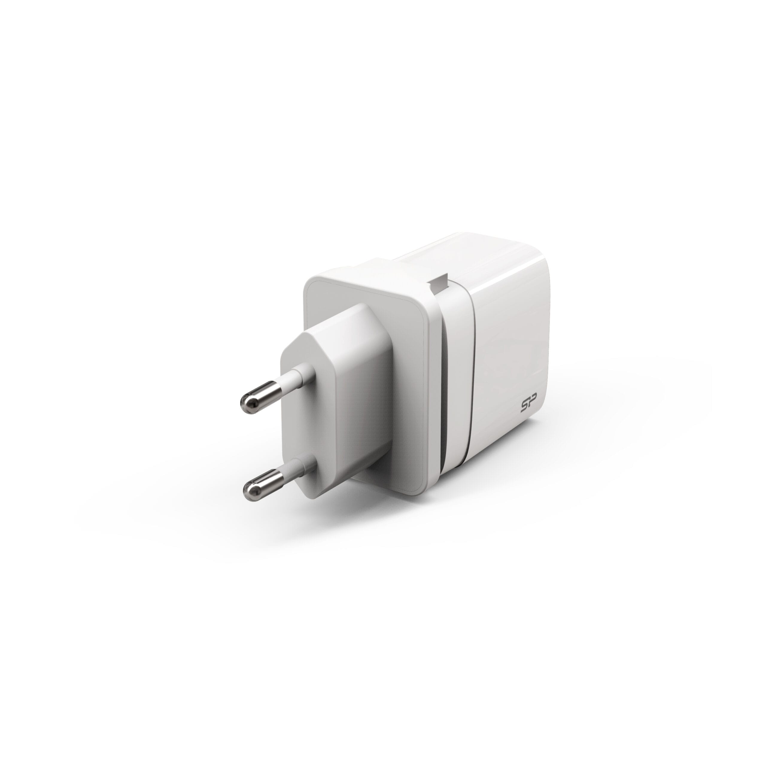 Ładowarka sieciowa QM16 SILICON POWER - z logo z własnym nadrukiem, kolor biały