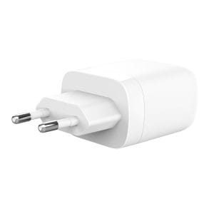 Ładowarka sieciowa QM25 SILICON POWER - z logo z własnym nadrukiem, kolor biały