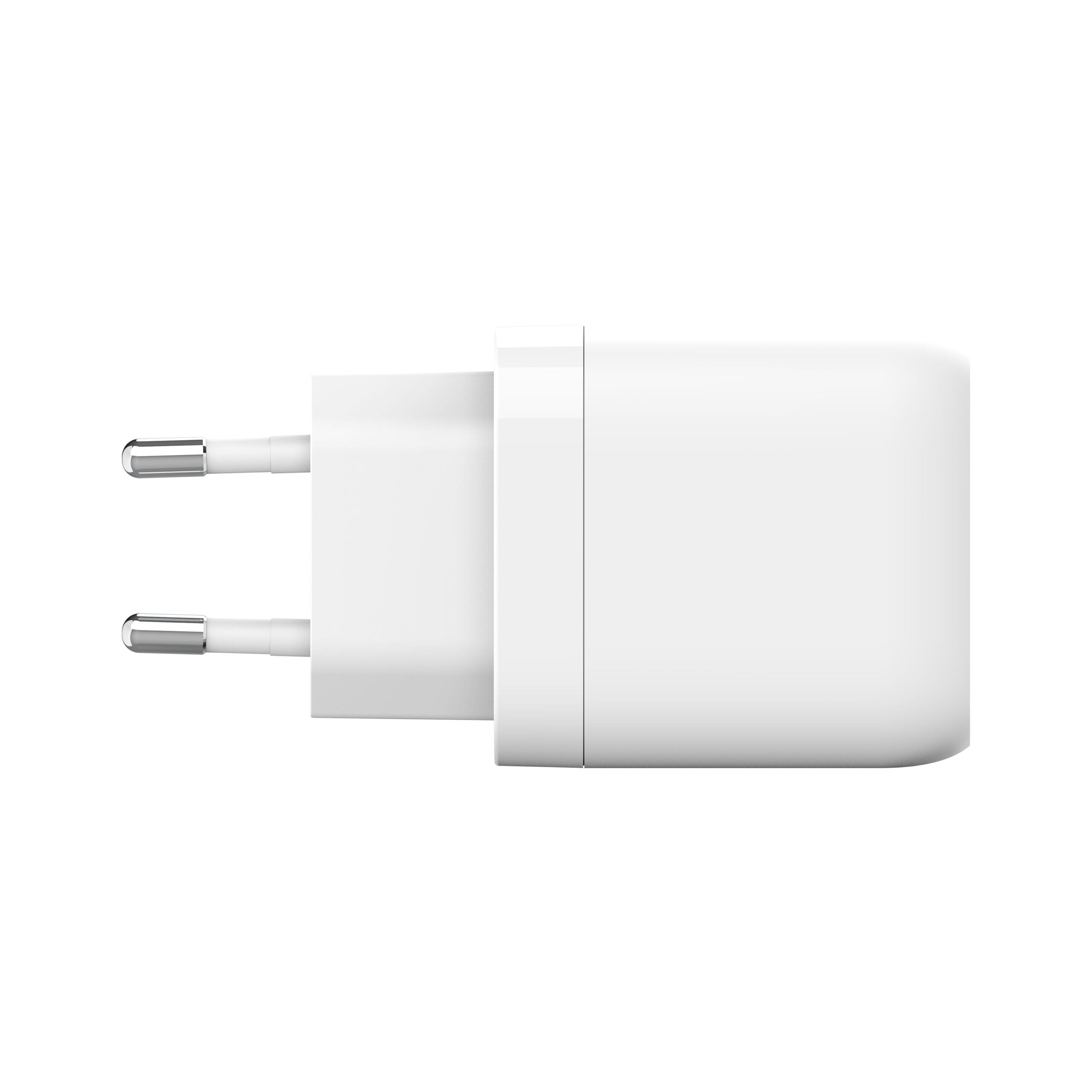 Ładowarka sieciowa QM25 SILICON POWER - z logo z własnym nadrukiem, kolor biały