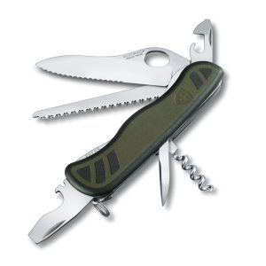 Scyzoryk Soldier's Knife 08 Victorinox - z logo z własnym nadrukiem, kolor zielony