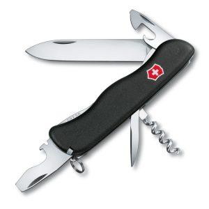 Scyzoryk Picnicker Victorinox - z logo z własnym nadrukiem, kolor czarny