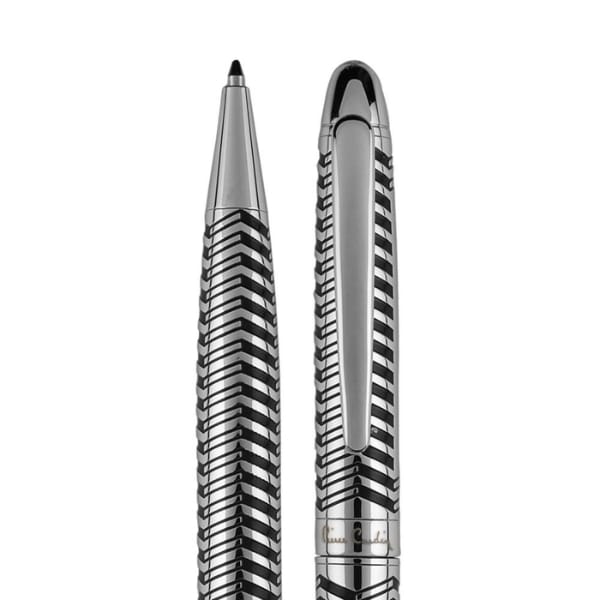 Długopis metalowy ELODIE Pierre Cardin - z logo z własnym nadrukiem, kolor szary