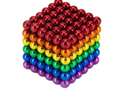 Neocube tęczowe kulki magnetyczne antystres z własnym nadrukiem