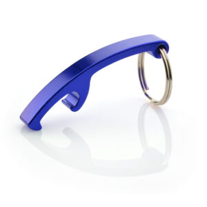 Brelok 2 w 1 ABRI z własnym nadrukiem, kolor niebieski