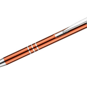 Długopis KALIPSO z własnym nadrukiem, kolor pomarańczowy