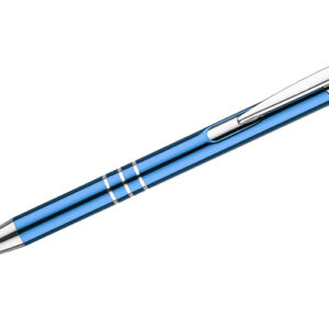 Długopis KALIPSO z własnym nadrukiem, kolor błękitny