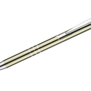 Długopis KALIPSO z własnym nadrukiem, kolor szampański