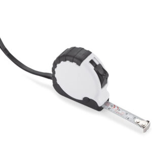 Miara CHANG 3 m z własnym nadrukiem, kolor biały