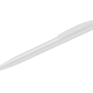 Długopis BASIC z własnym nadrukiem, kolor biały