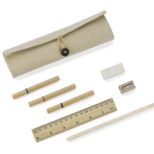 Piórnik TALOS z własnym nadrukiem, kolor naturalny