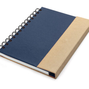 Notes MAGO B6 z własnym nadrukiem, kolor granatowy