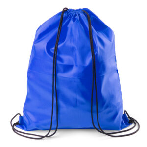 Worek na sznurkach VALO z własnym nadrukiem, kolor niebieski