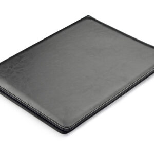 Teczka konferencyjna SUFFOLK A4 z własnym nadrukiem, kolor czarny