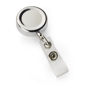 Skipass metalowy VIP z własnym nadrukiem, kolor srebrny