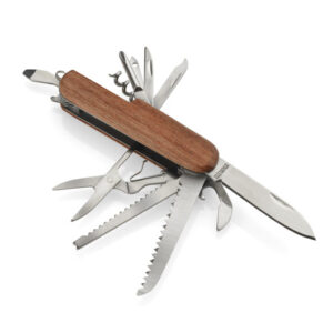 Scyzoryk SPLINTER z własnym nadrukiem, kolor brązowy