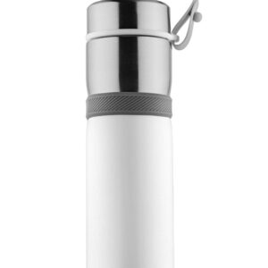 Bidon termiczny BREEZE 500 ml z własnym nadrukiem, kolor biały