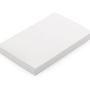 Kartonik do pamięci KARTA z własnym nadrukiem, kolor biały