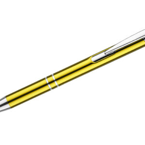 Długopis KOSMOS z własnym nadrukiem, kolor żółty