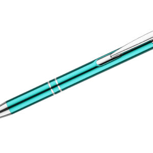 Długopis KOSMOS z własnym nadrukiem, kolor turkusowy