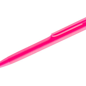 Długopis NEON z własnym nadrukiem, kolor różowy