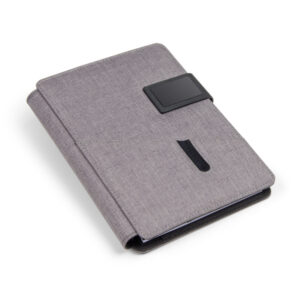 Teczka CARLIS A5 z własnym nadrukiem, kolor szary