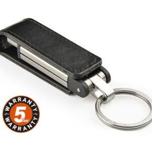 Pamięć USB BUDVA 32 GB z własnym nadrukiem, kolor czarny