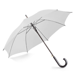 Parasol STICK z własnym nadrukiem, kolor biały