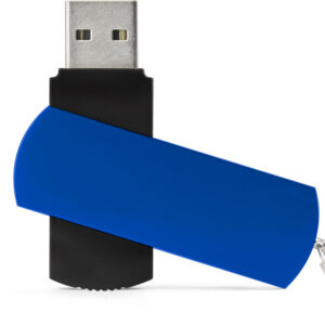 Pamięć USB ALLU 8 GB z własnym nadrukiem, kolor niebieski