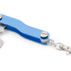 Organizer do kluczy KEYO z własnym nadrukiem, kolor niebieski