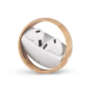 Słuchawki bezprzewodowe SPOTI z własnym nadrukiem, kolor biały