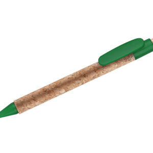 Długopis KORTE z własnym nadrukiem, kolor zielony