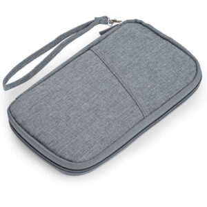 Organizer podróżny MARCO z własnym nadrukiem, kolor szary