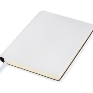 Notes BELLIS A5 z własnym nadrukiem, kolor biały