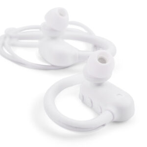 Słuchawki bezprzewodowe MOVE z własnym nadrukiem, kolor biały