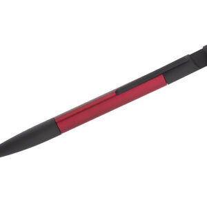 Długopis touch SET z własnym nadrukiem, kolor czerwony