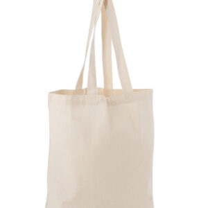 Torba bawełniana GRAIN 140g z własnym nadrukiem, kolor naturalny