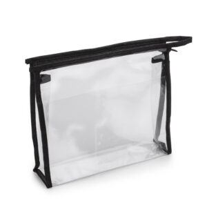 Kosmetyczka SHARON z własnym nadrukiem, kolor przezroczysty