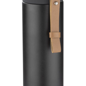 Butelka termiczna MACHO 450 ml z własnym nadrukiem, kolor czarny