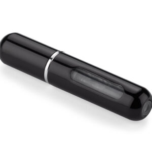 Mini perfumetka LIMA 5 ml z własnym nadrukiem, kolor czarny